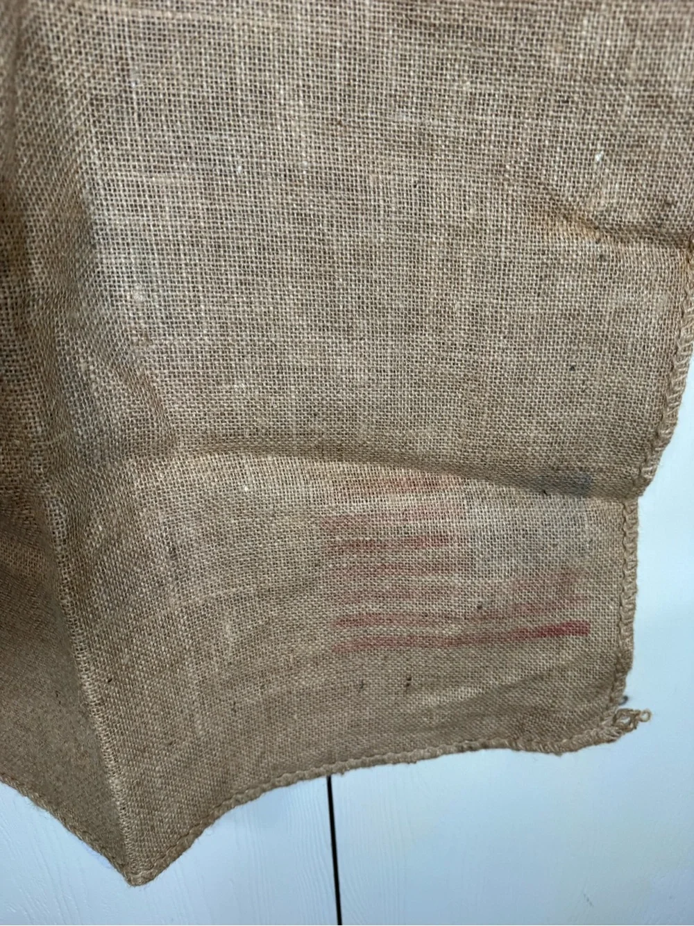 UVVW Decaf Jute Bag Burlap Coffee Sack Houston, Texas